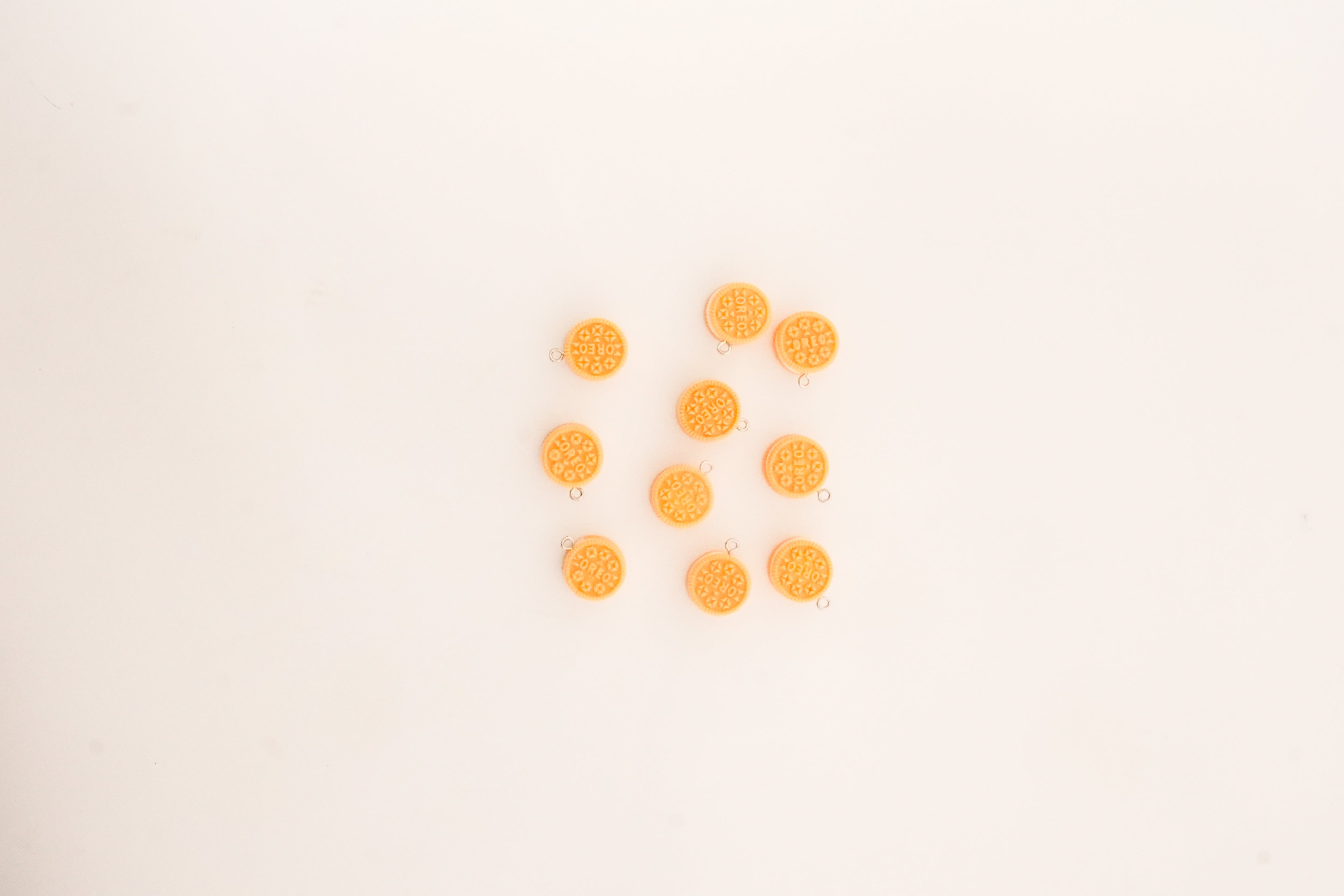 Orange Oreo Charm
