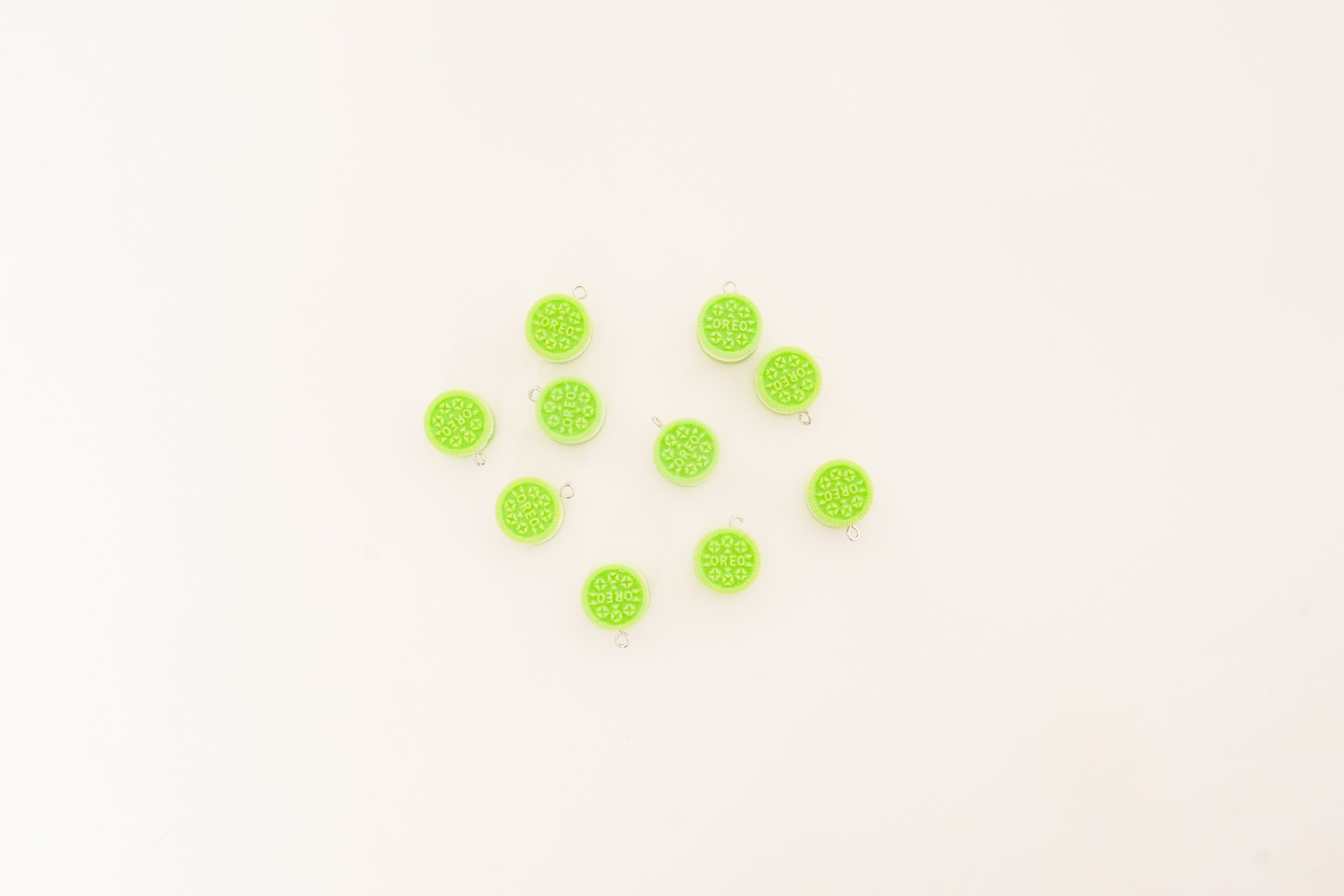 Green Oreo Charm