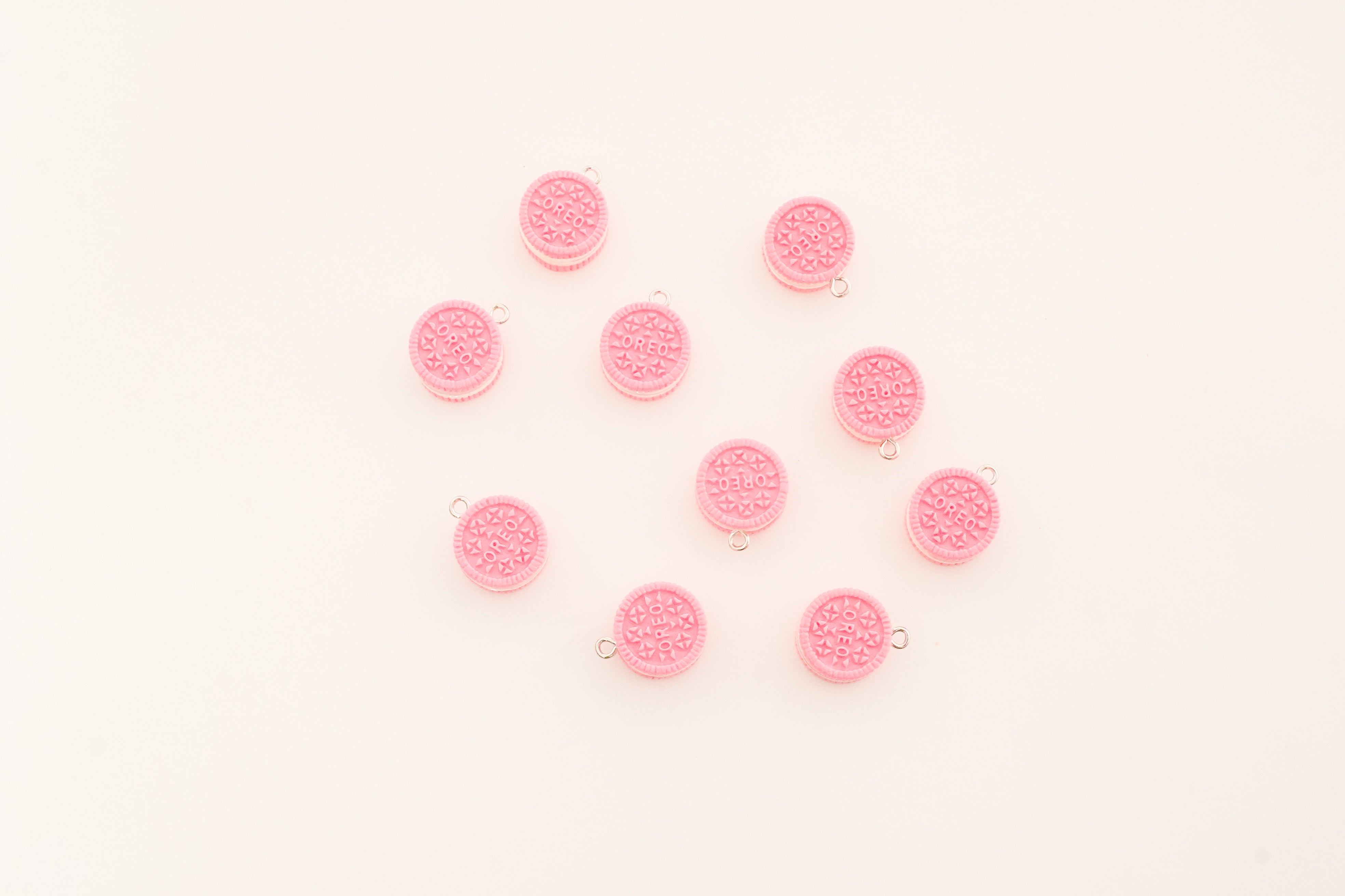 Pink Oreo Charm
