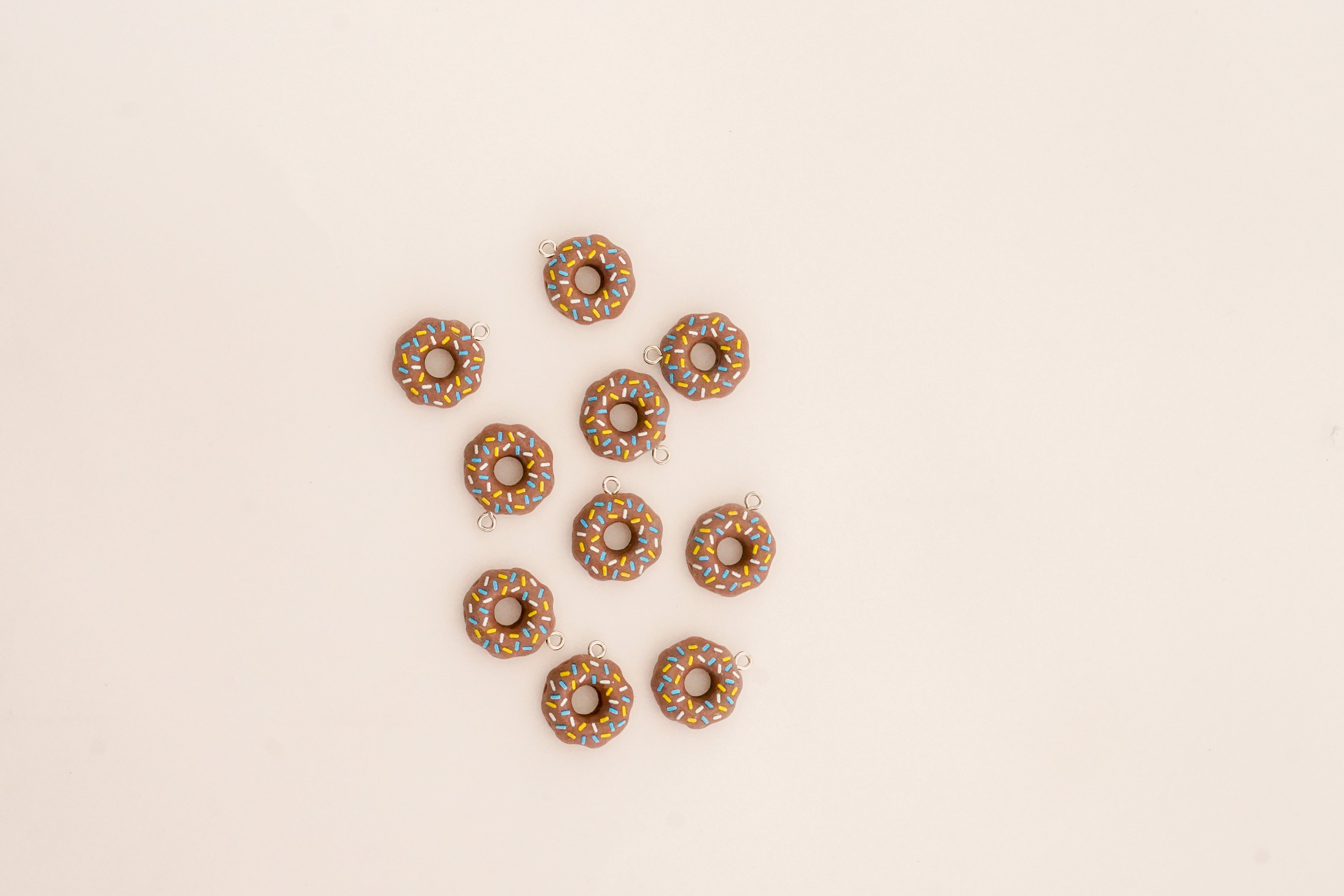 Chocolate Donut Charm